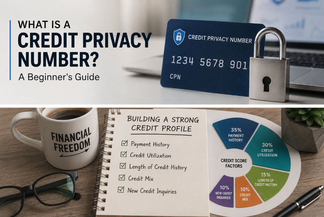 Credit Privacy Number guide for beginners learning about credit profiles