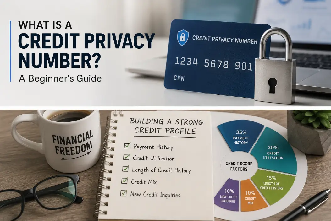 Credit Privacy Number guide for beginners learning about credit profiles