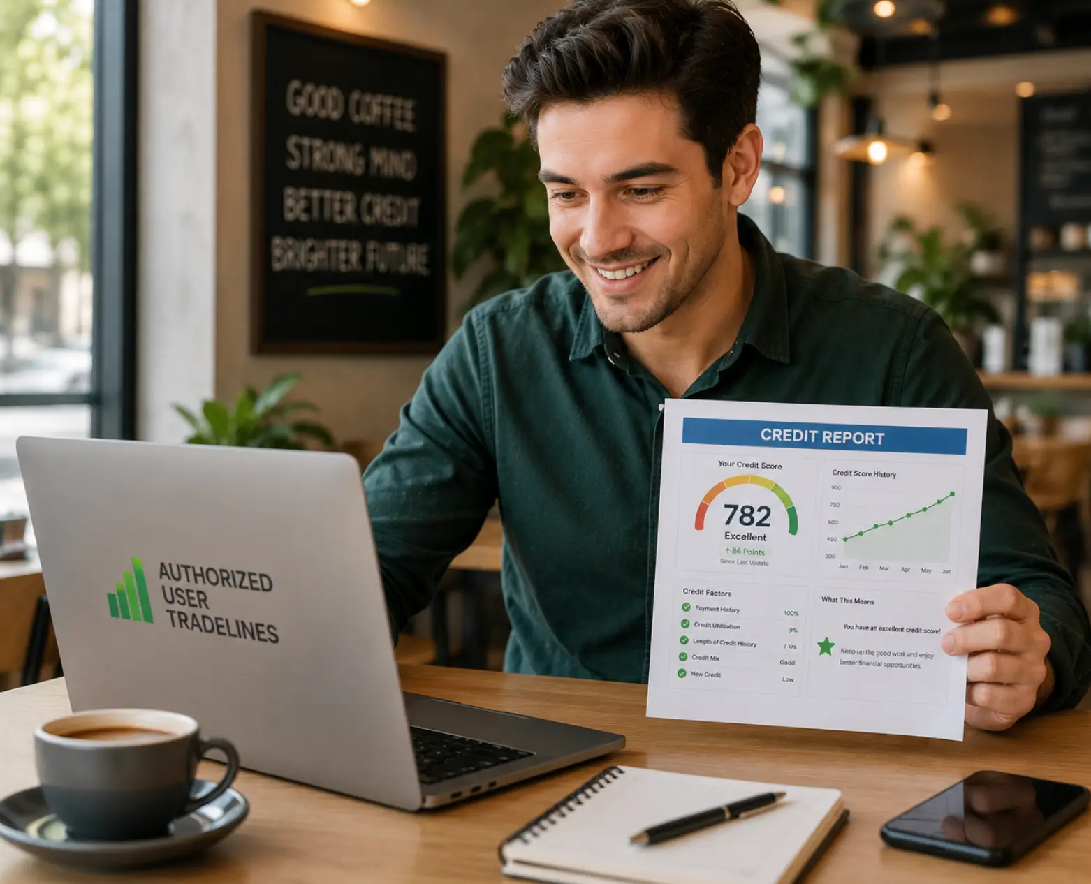 how primary tradelines build credit authorized users