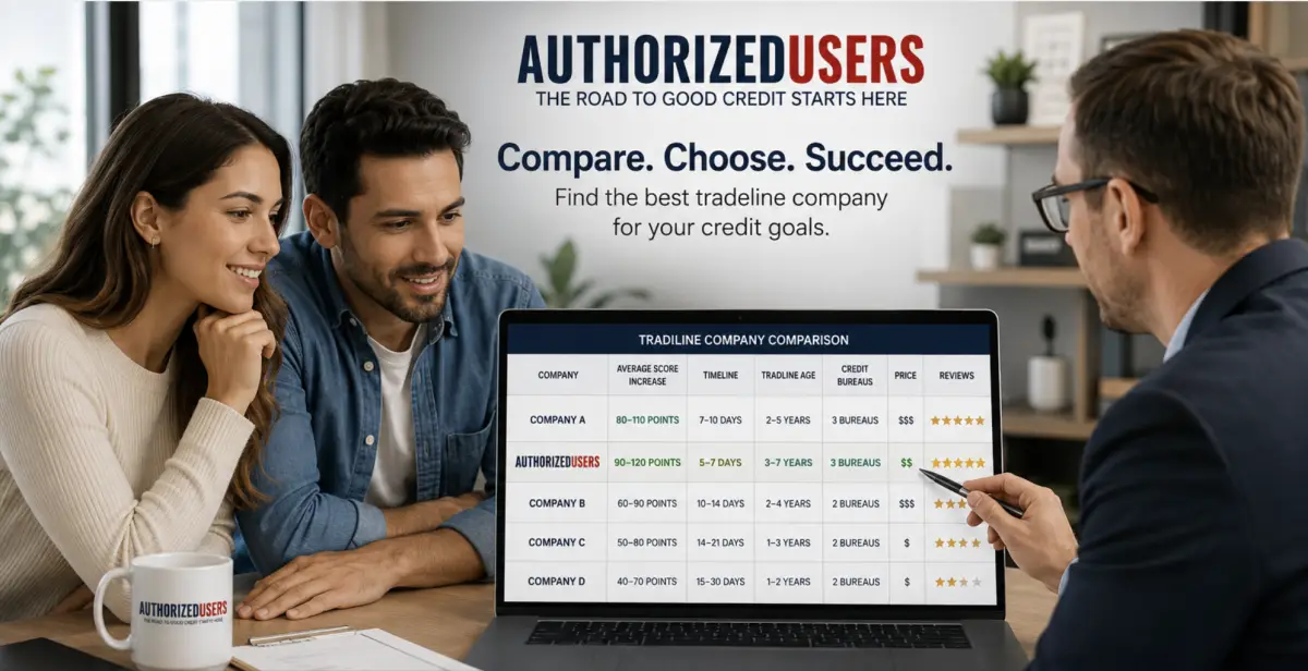 how to choose a tradeline company authorized users guide